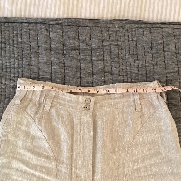 NPL Heavyweight Beige Sarah pants M/L, full length - Picture 3 of 4